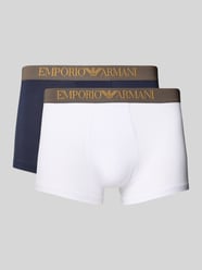 Boxershorts mit elastischem Logo-Bund im 2er-Pack von Emporio Armani - 11