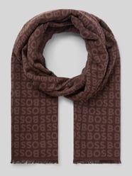 Schal mit eingewebter Logo-Struktur von BOSS - 41