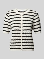 Kardigan w dzianinowej optyce, krój slim fit od REVIEW - 22