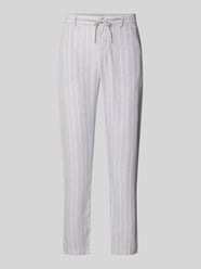 Regular Fit Hose aus Leinen-Viskose-Mix von MCNEAL - 1