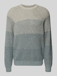 Relaxed fit gebreide pullover van puur katoen, model 'BIRK' van Only & Sons - 14
