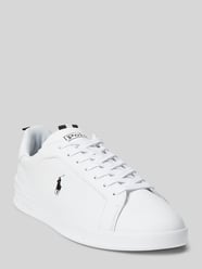 Sneaker aus echtem Leder mit Logo-Details von Polo Ralph Lauren - 6
