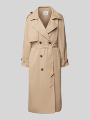 Regular Fit Trenchcoat mit Reverskragen Modell 'CHLOE' von Only Beige - 31