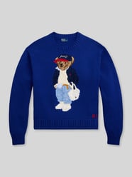 Regular Fit Strickpullover mit Polo-Bear-Intarsia von Polo Ralph Lauren - 14