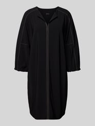 Knielanges Kleid mit V-Ausschnitt von Marc Cain - 21