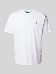 T-Shirt mit Logo-Stitching Modell 'ERLAND' von ANNARR Weiß - 2
