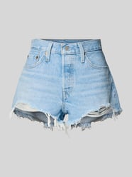 Szorty jeansowe o kroju mom fit z 5 kieszeniami model ‘501’ od Levi's® - 31