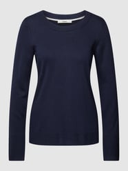 Strickpullover mit Viskose-Anteil und Rundhalsausschnitt von Esprit Blau / Türkis - 16