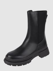Chelsea boots in leerlook, model 'Shari' van Buffalo Grijs / zwart - 10