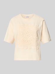 Regular Fit T-Shirt aus reiner Baumwolle Modell 'T066-BFCrochet' von Jake*s Casual - 28