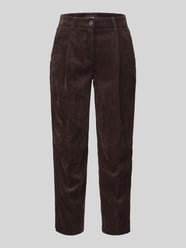 Regular Fit Cordhose mit Bundfalte Modell 'ORTENSIA' von CAMBIO - 7