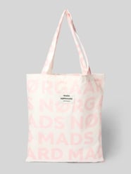 Handtasche mit Label-Patch Modell 'Sacky Atoma' von MADS NØRGAARD Pink - 48