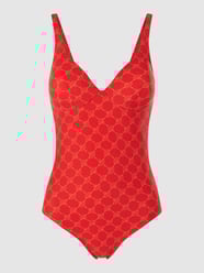 Badpak met verstelbare bandjes - gewatteerd  van JOOP! BODYWEAR Rood - 21