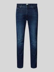 Tapered Fit Jeans im 5-Pocket-Design Modell 'CHRIS' von Brax Blau - 48