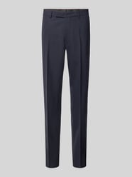 straight fit broek met persplooien model 'Totti' van CINQUE - 10