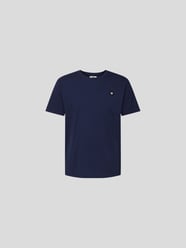 T-Shirt in melierter Optik von WOOD WOOD Blau - 23