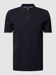 Poloshirt im unifarbenen Design Modell 'Petter-P' von Strellson Blau - 3