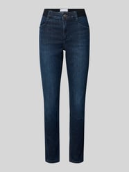 Slim fit jeans met logostitching, model 'Ornella' van Angels - 9