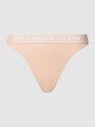 String met elastische band van Polo Ralph Lauren Roze - 6