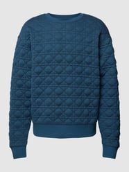 Sweatshirt mit Steppnähten von MCNEAL Blau - 44
