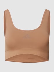 Bustier met labeldetail van ADIDAS SPORTSWEAR Bruin - 20