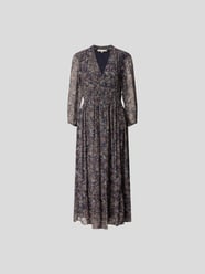 Midikleid mit floralem Muster von Vanessa Bruno Blau - 34