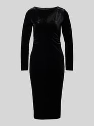 Midikleid mit Cut Out von ARMANI EXCHANGE Schwarz - 39