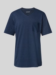 Pyjama met V-hals van Schiesser - 27