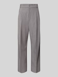 Straight fit stoffen broek met viscose van Jake*s Studio Men - 48