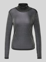 Longsleeve mit Stehkragen Modell 'LAMERA' von Only Grau - 22