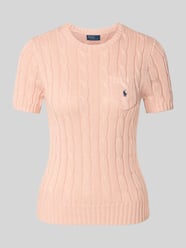 Strickpullover mit 1/2-Arm von Polo Ralph Lauren Pink - 23