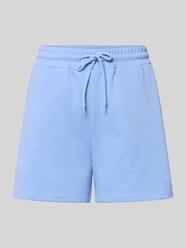 Szorty dresowe o kroju regular fit z mieszanki bawełny model 'CHILLI' od PIECES - 7