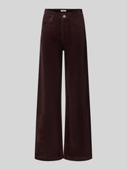 Wide Leg Cordhose aus Baumwoll-Mix Modell 'Tomma' von Marc O'Polo DENIM - 36