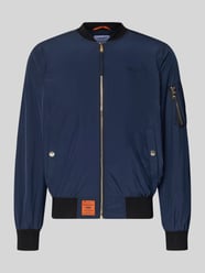 bomberjack met labelpatch en steekzakken van Original Bombers - 35