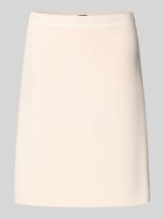 Knie-lange rok van viscosemix van Marc Cain Beige - 30