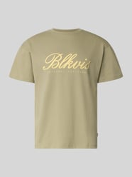 T-Shirt mit Label-Print und Rundhalsausschnitt von BLKVIS - 1