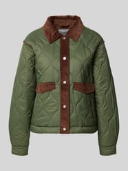 Regular fit gewatteerd jack met corduroy, model 'PAOLA' van Pepe Jeans - 25