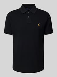 Custom slim fit poloshirt met labelstitching van Polo Ralph Lauren - 27
