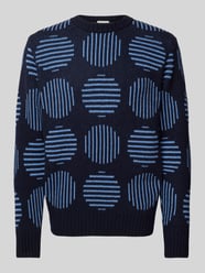 Gebreide pullover met ronde hals, model 'JAPAN KHEM' van Thinking Mu - 13