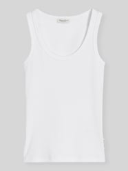 Top o kroju slim fit z mieszanki bawełny od Marc O'Polo - 33