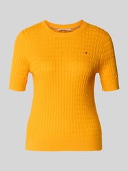T-shirt krój slim fit z czystej bawełny od Tommy Hilfiger - 18