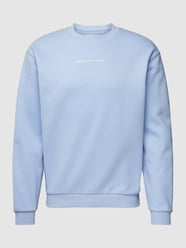 Sweatshirt mit Label-Print von Tom Tailor Denim Blau - 26