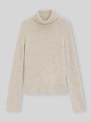 Relaxed Fit Turtleneck-Pullover aus Schurwoll-Kaschmir-Mix Modell 'Febisana' von BOSS - 46