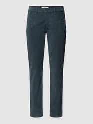 Cordhose mit seitlichen Eingrifftaschen Modell 'Merrit' von Brax Grau / Schwarz - 27