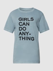 T-shirt met statementprint, model 'BELLA' van Zadig & Voltaire Blauw - 33