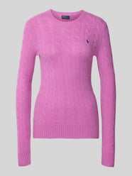 Regular fit pullover van mix van wol en kasjmier 'JULIANNA' van Polo Ralph Lauren - 8