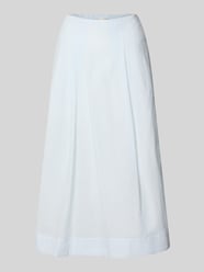 Rozkloszowana spódnica midi z czystej bawełny ekologicznej model 'HANNAH' od Selected - 2