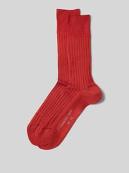 Socken mit Label-Print im 2er-Pack von Christian Berg Men Rot - 10