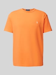 T-Shirt mit Label-Stitching von Polo Ralph Lauren Orange - 23