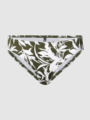 Bikini-Hose mit floralem Allover-Print Modell 'TROPIC' von Lauren Ralph Lauren Grün - 34